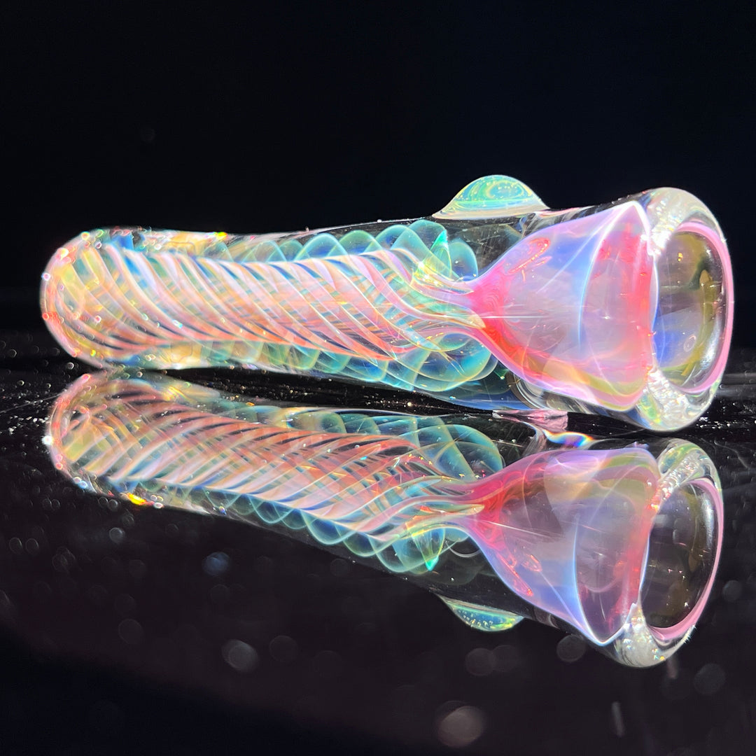 Thick Fume Chillum Glass Pipe Chuck Glass   