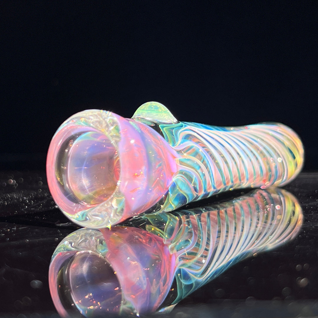 Thick Fume Chillum Glass Pipe Chuck Glass   