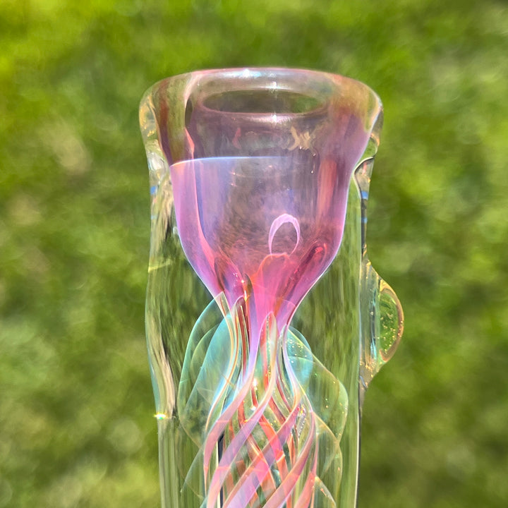 Thick Fume Chillum Glass Pipe Chuck Glass   