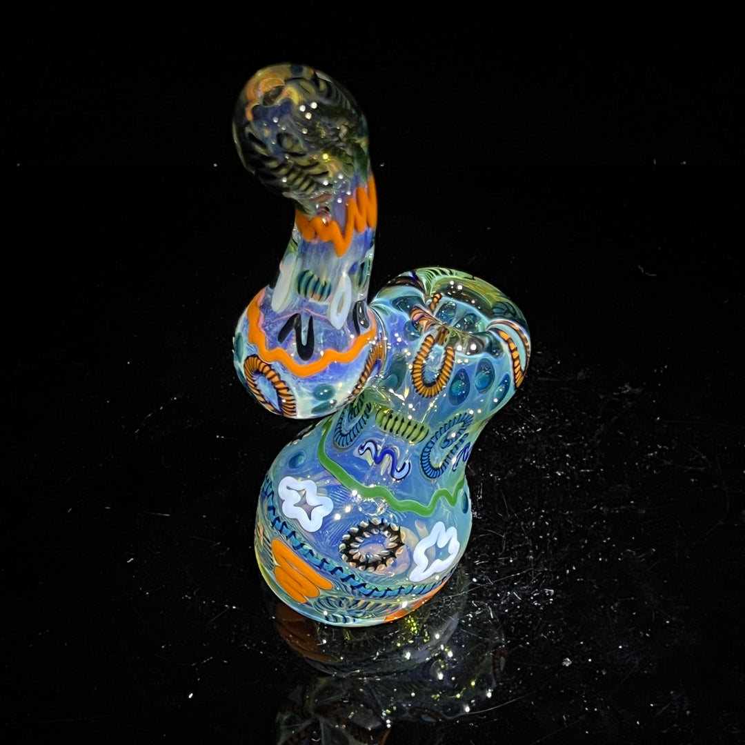 Sherlock Bubbler Glass Pipe Tiny Mike