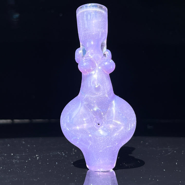 Purple Sister Chillum Glass Pipe Sable Haze   