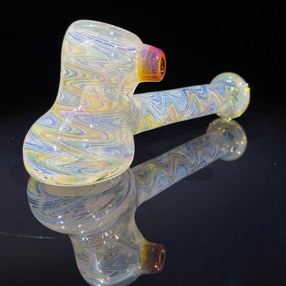 Twisted Fume Hammer Glass Pipe Zafa Glass