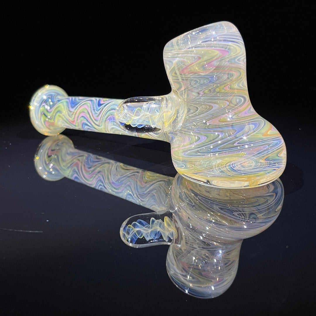 Twisted Fume Hammer Glass Pipe Zafa Glass