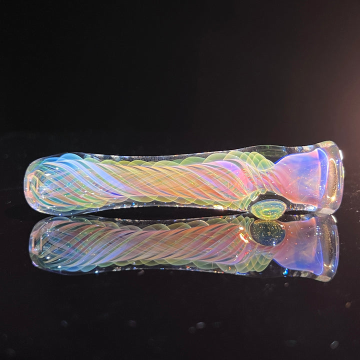 Thick Fume Chillum Glass Pipe Chuck Glass   