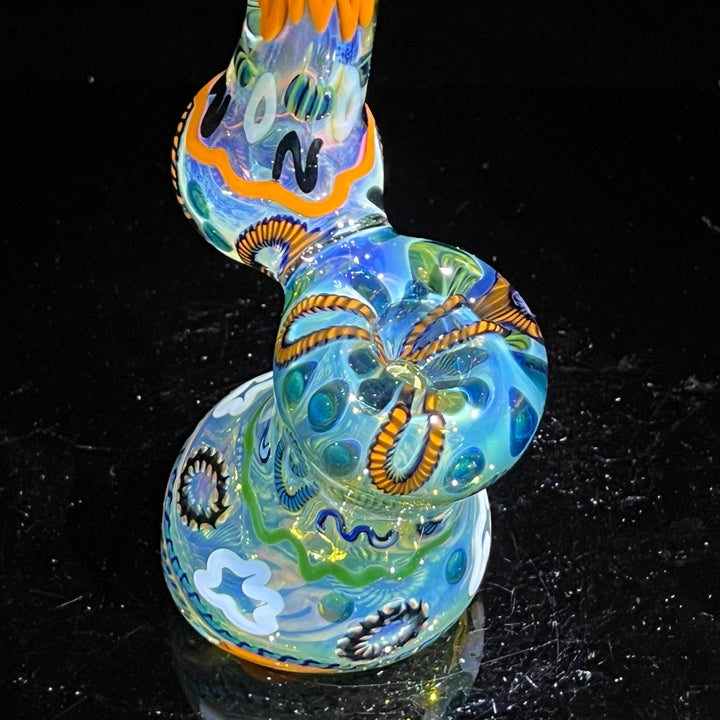 Sherlock Bubbler Glass Pipe Tiny Mike