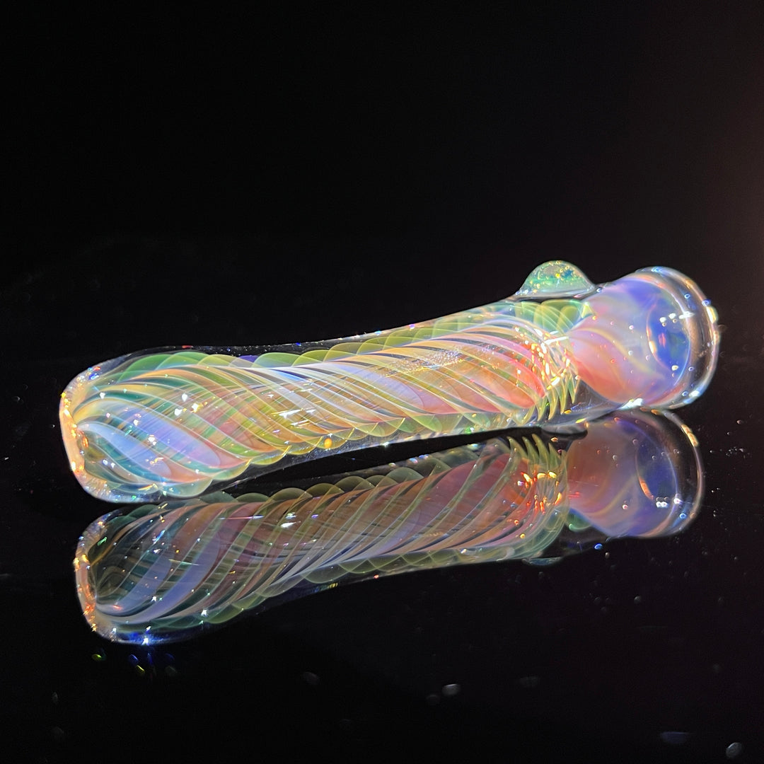 Thick Fume Chillum Glass Pipe Chuck Glass   