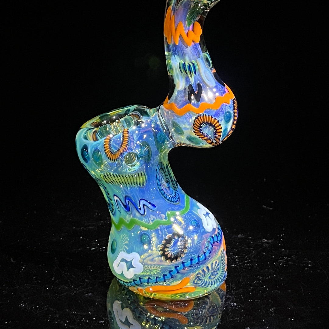 Sherlock Bubbler Glass Pipe Tiny Mike