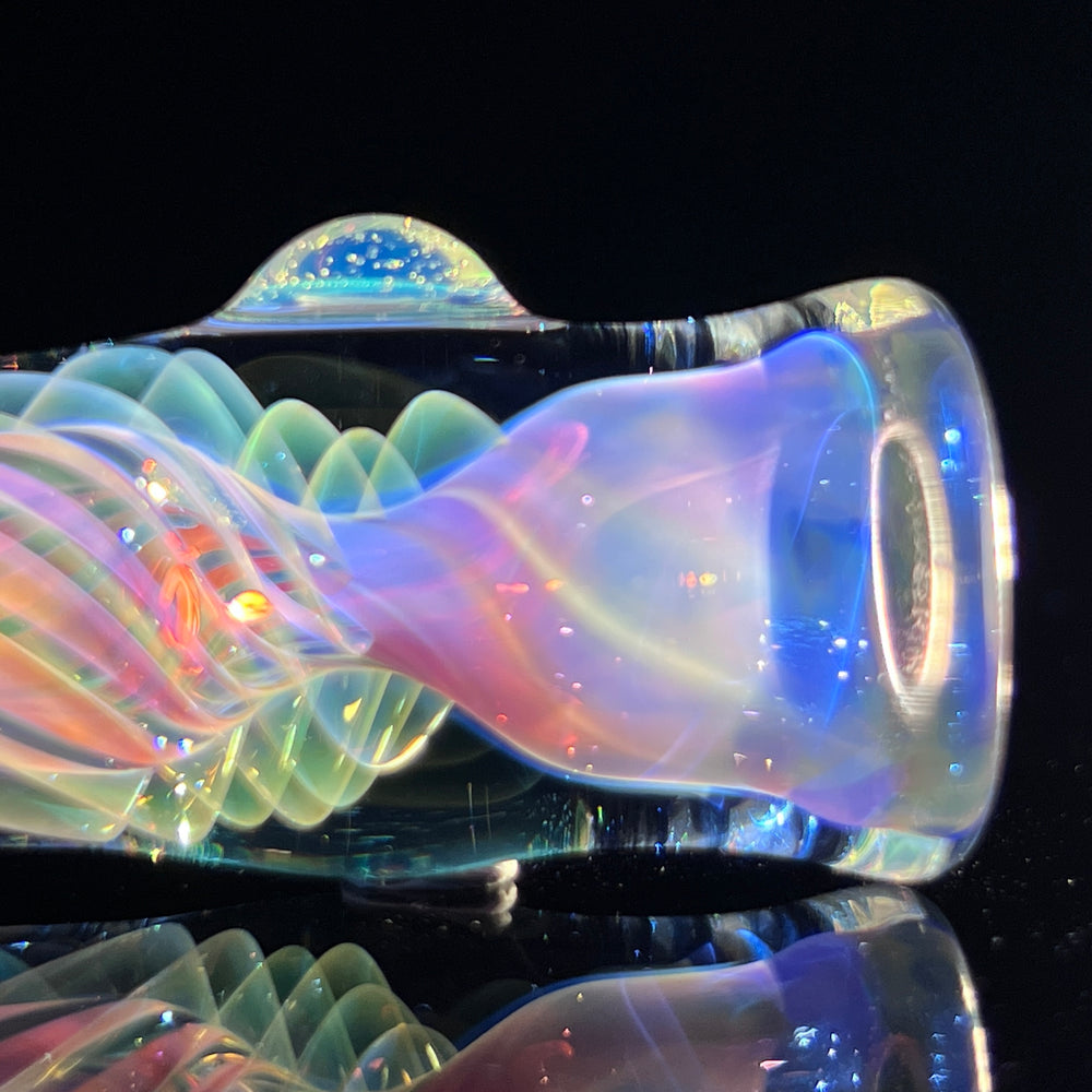 Thick Fume Chillum Glass Pipe Chuck Glass   