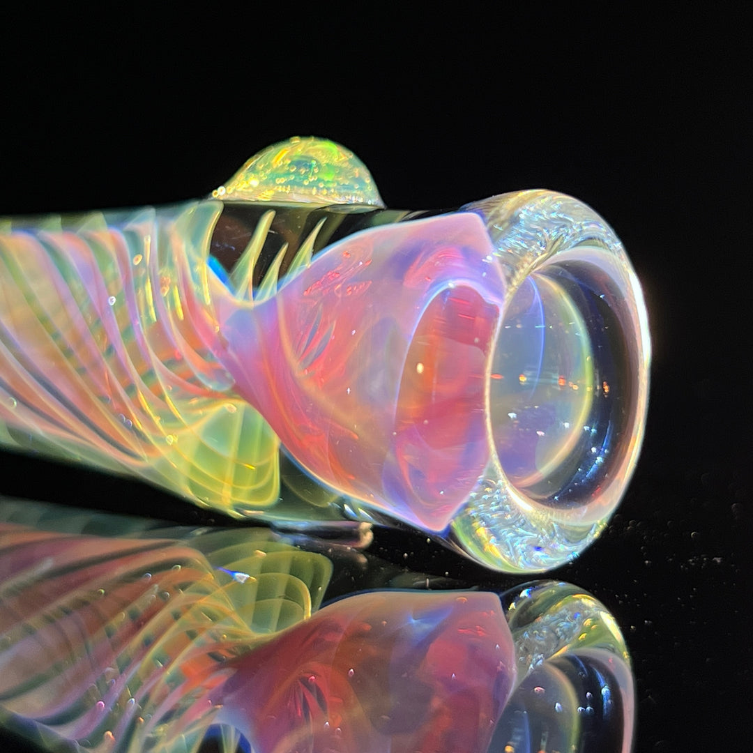 Thick Fume Chillum Glass Pipe Chuck Glass   