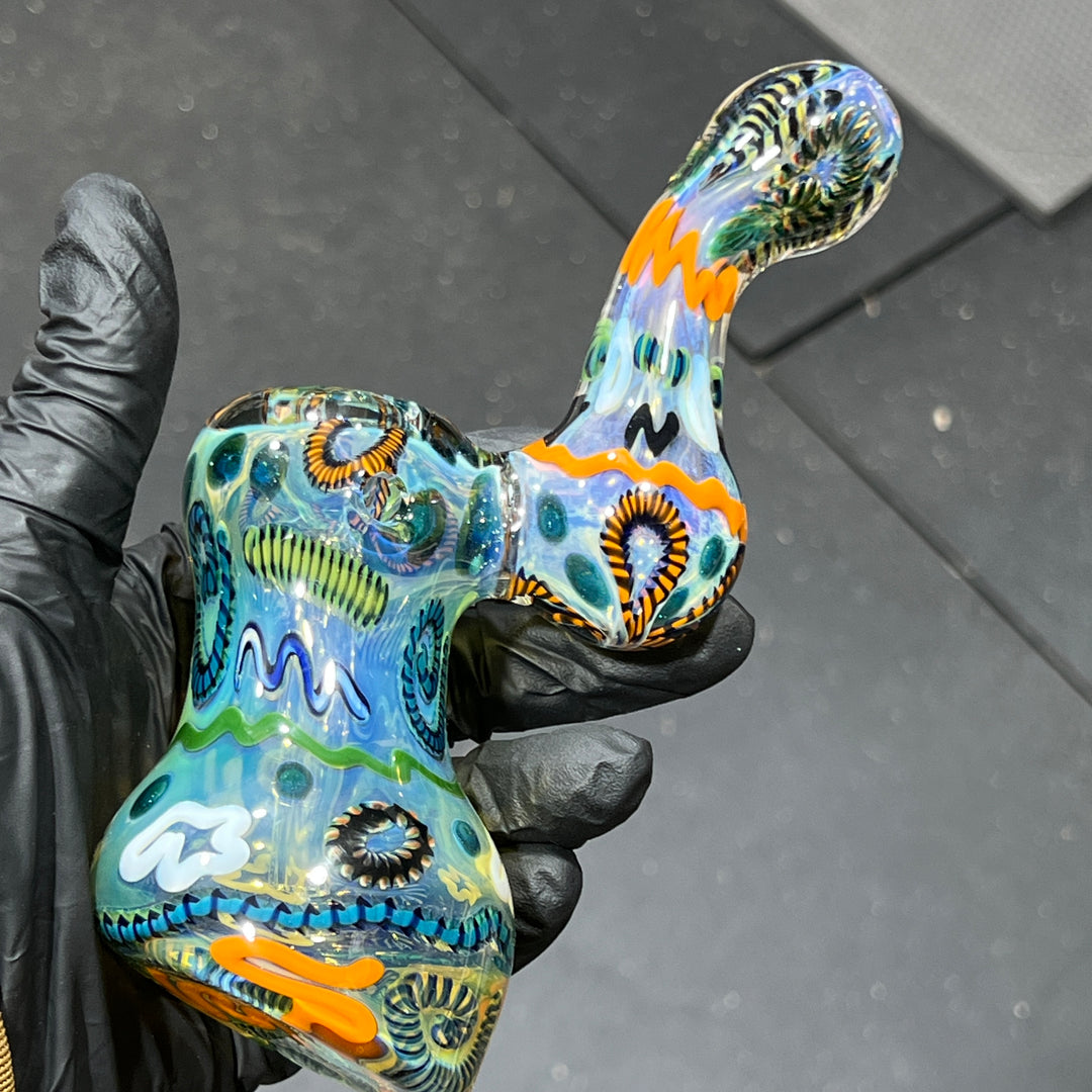 Sherlock Bubbler Glass Pipe Tiny Mike