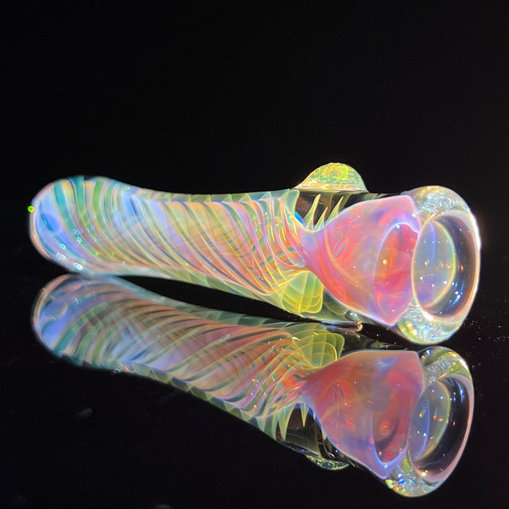 Thick Fume Chillum Glass Pipe Chuck Glass   