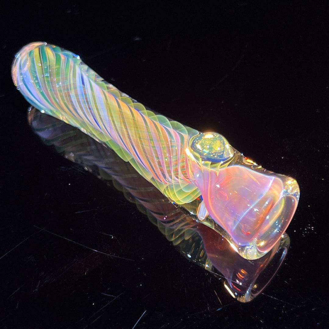 Thick Fume Chillum Glass Pipe Chuck Glass   