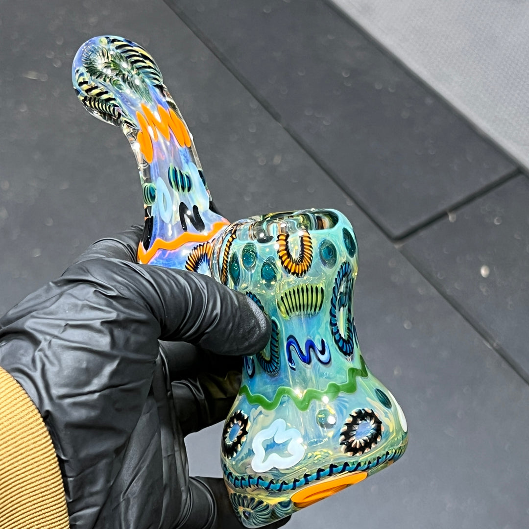 Sherlock Bubbler Glass Pipe Tiny Mike