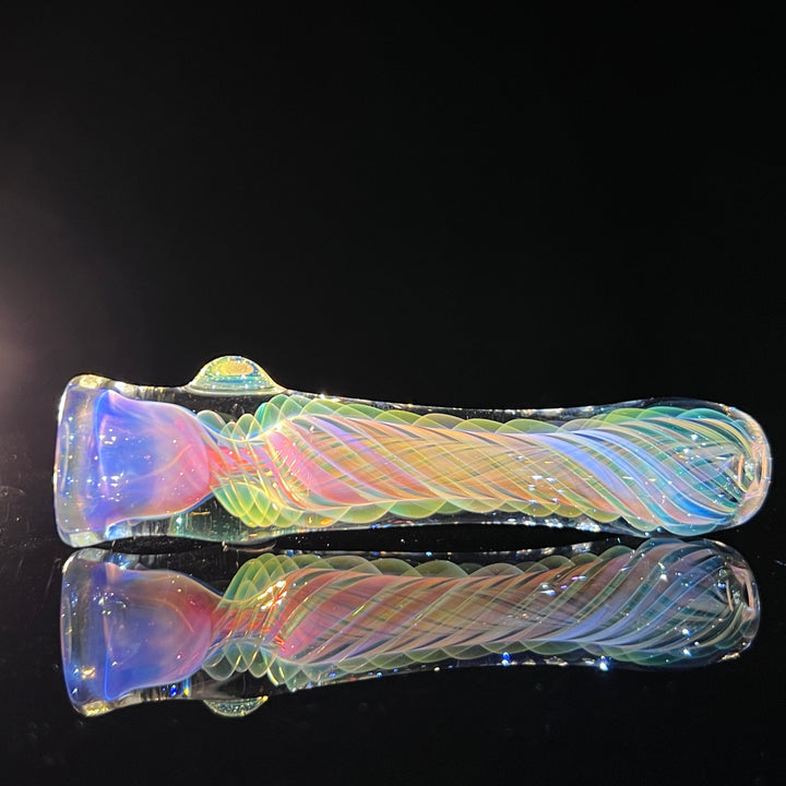 Thick Fume Chillum Glass Pipe Chuck Glass   