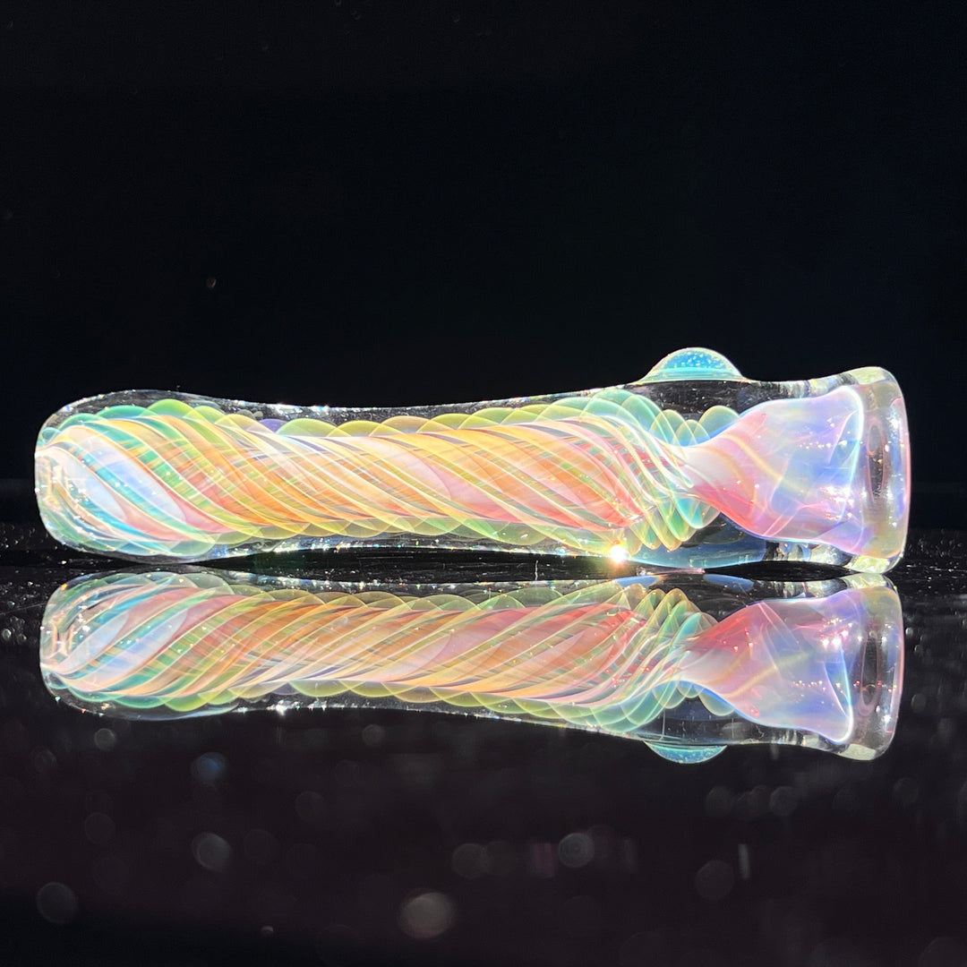 Thick Fume Chillum Glass Pipe Chuck Glass   