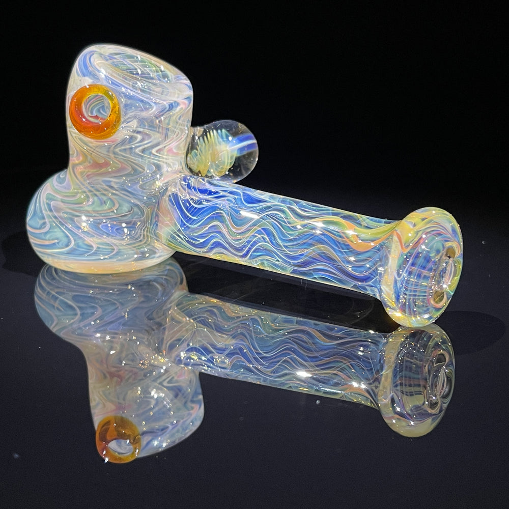 Twisted Fume Hammer Glass Pipe Zafa Glass