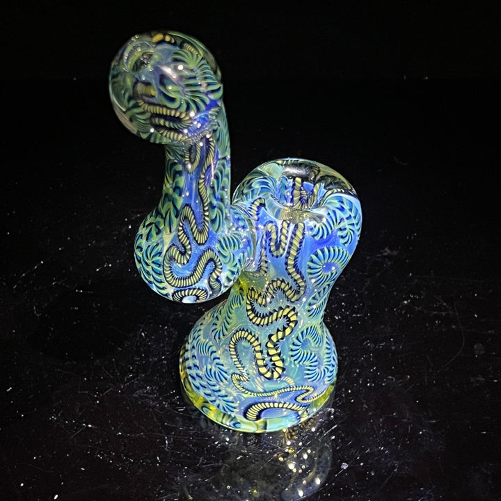 Sherlock Bubbler Glass Pipe Tiny Mike