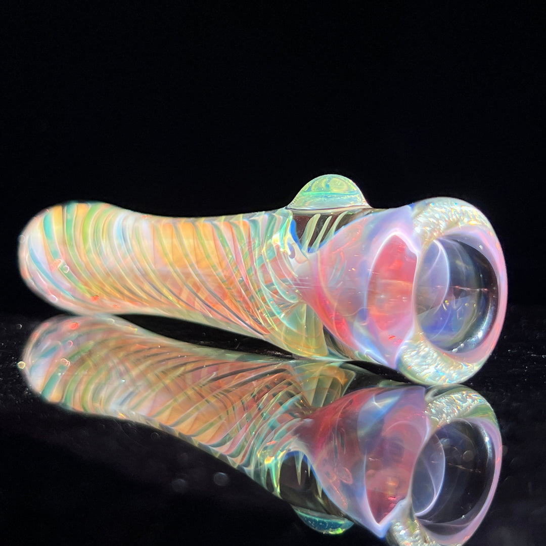 Thick Fume Chillum Glass Pipe Chuck Glass   