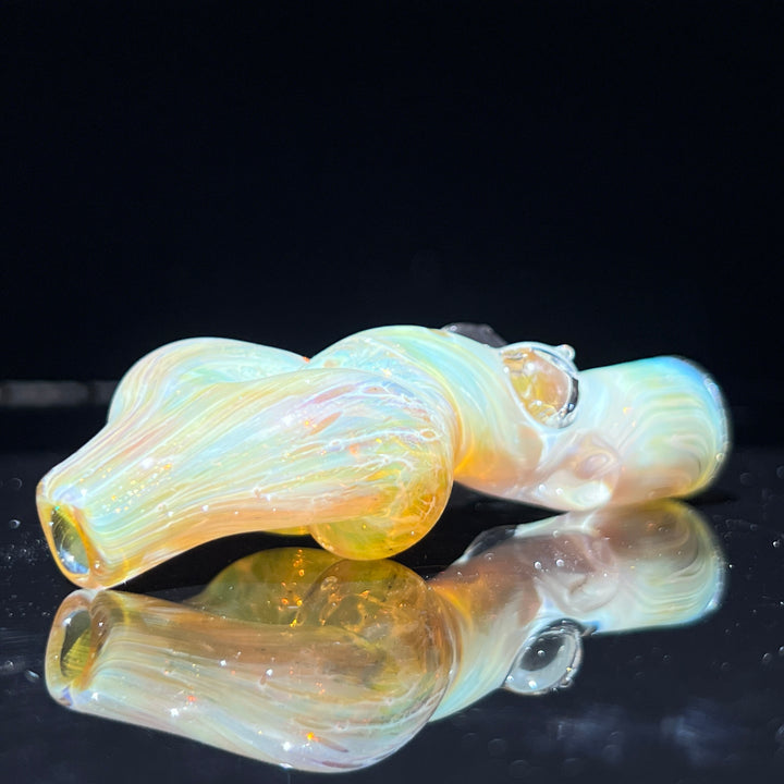 Golden Sister Chillum Glass Pipe Sable Haze   