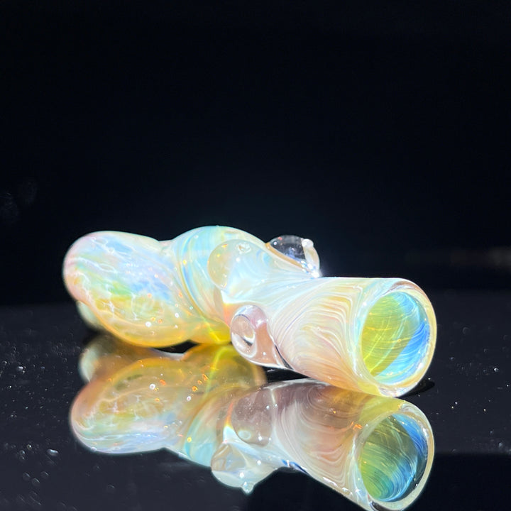 Golden Sister Chillum Glass Pipe Sable Haze   