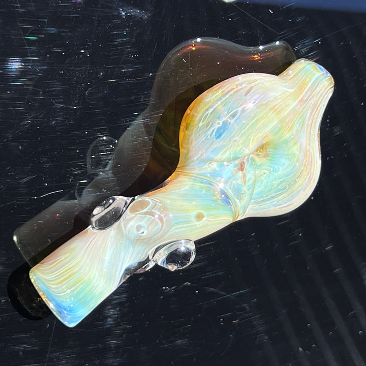 Golden Sister Chillum Glass Pipe Sable Haze   