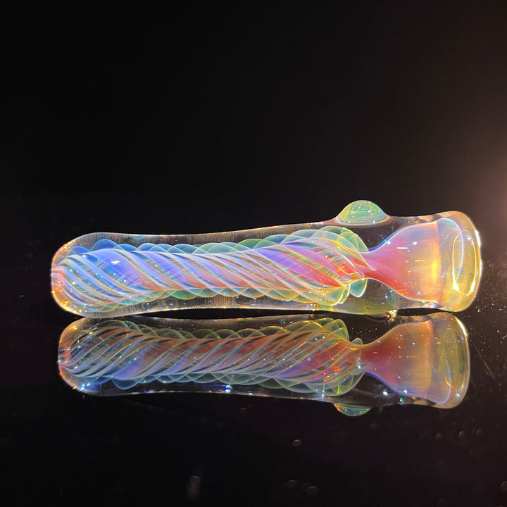 Thick Fume Chillum Glass Pipe Chuck Glass   