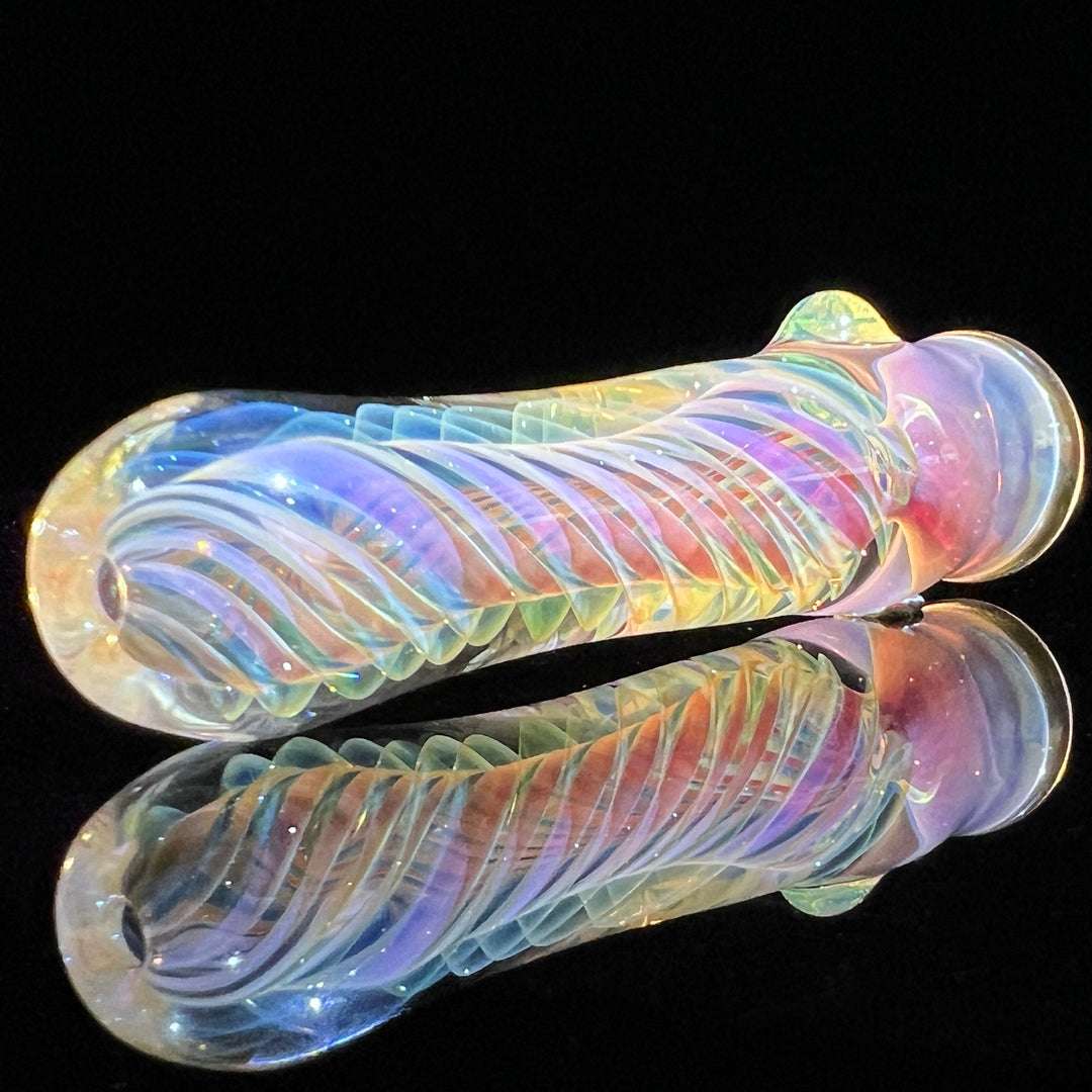 Thick Fume Chillum Glass Pipe Chuck Glass   