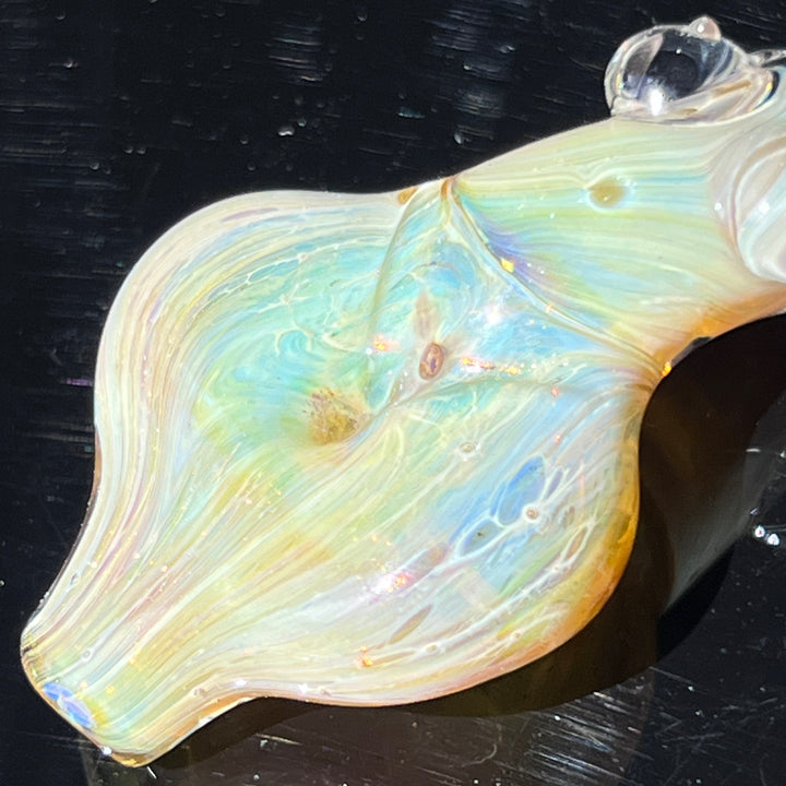 Golden Sister Chillum Glass Pipe Sable Haze   