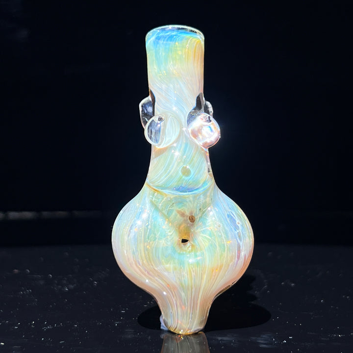 Golden Sister Chillum Glass Pipe Sable Haze   