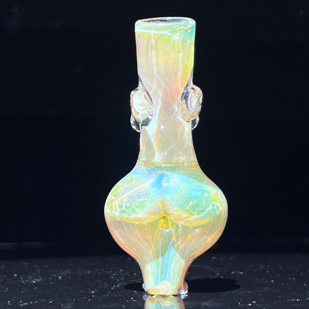 Golden Sister Chillum Glass Pipe Sable Haze   