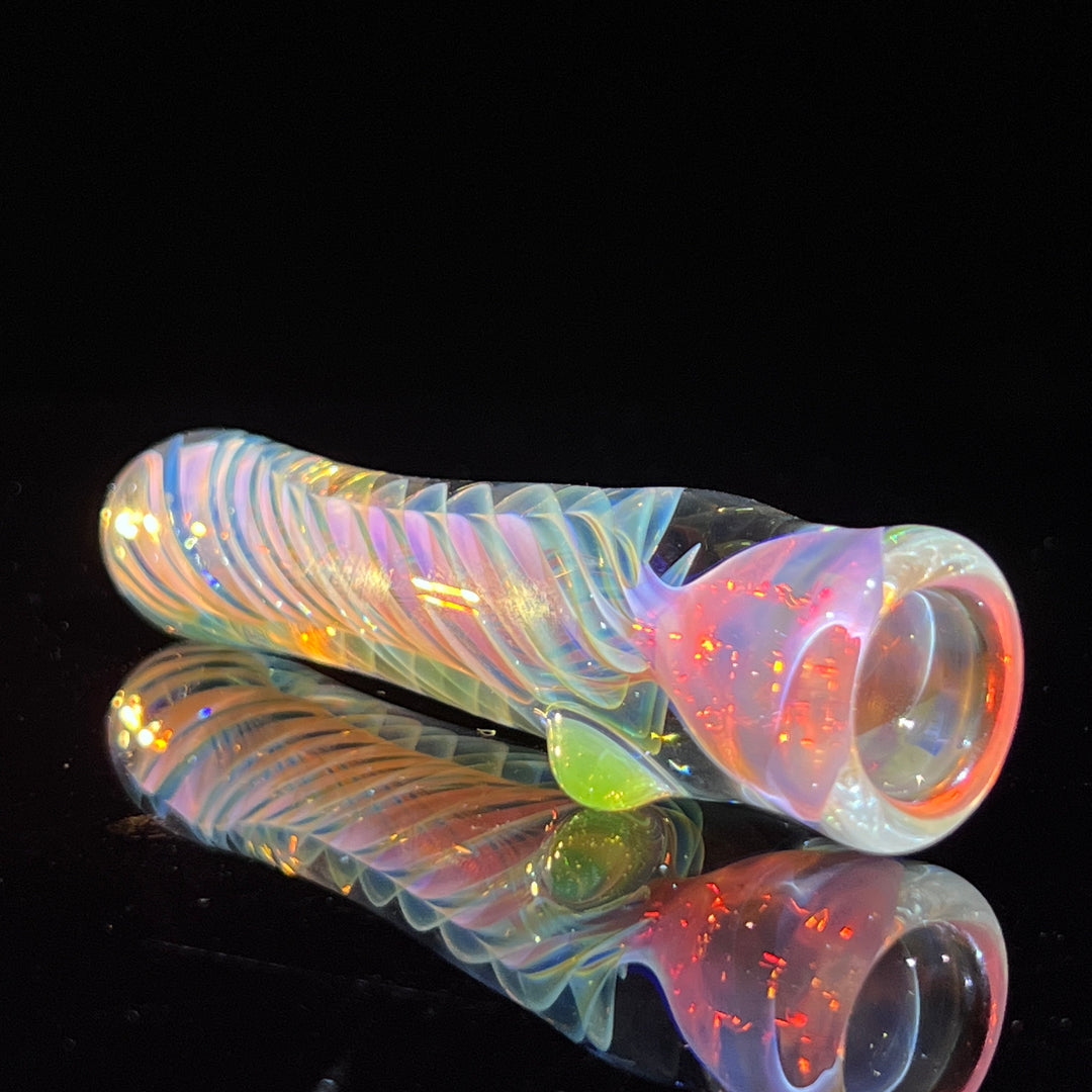 Thick Fume Chillum Glass Pipe Chuck Glass   