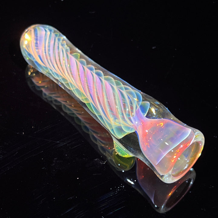 Thick Fume Chillum Glass Pipe Chuck Glass   