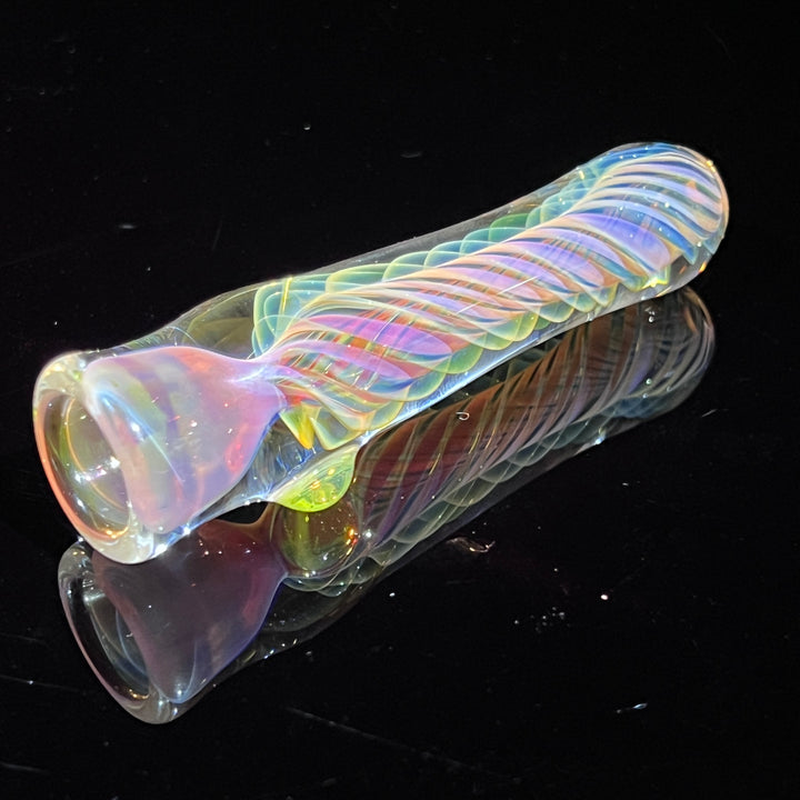 Thick Fume Chillum Glass Pipe Chuck Glass   