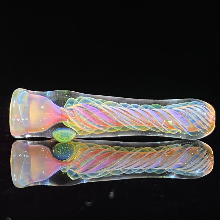 Thick Fume Chillum Glass Pipe Chuck Glass   