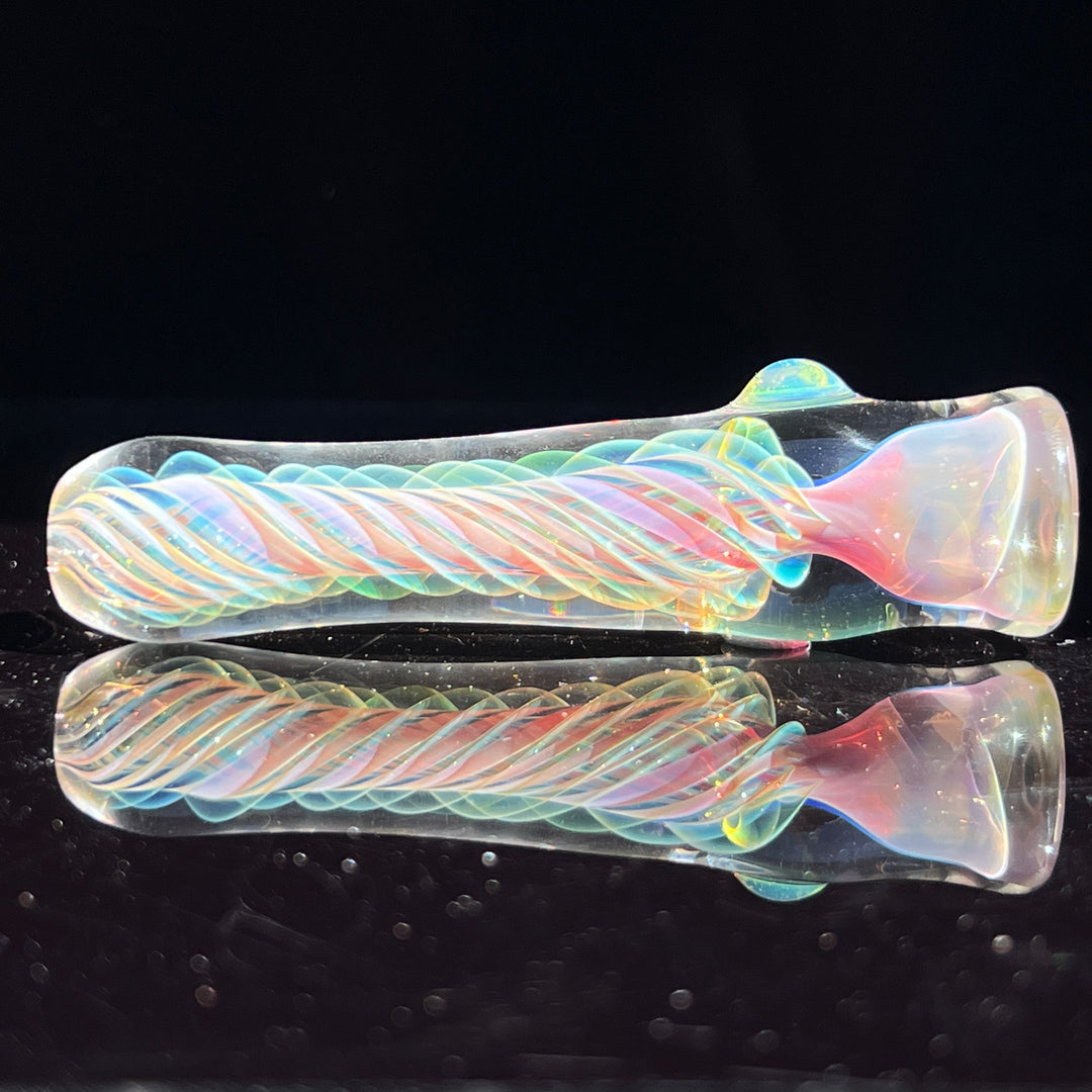 Thick Fume Chillum Glass Pipe Chuck Glass   