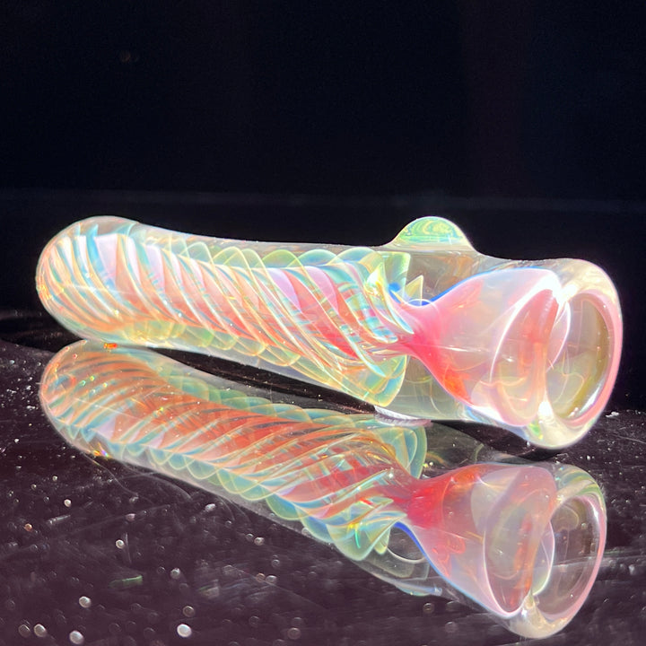 Thick Fume Chillum Glass Pipe Chuck Glass   