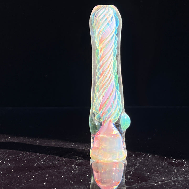 Thick Fume Chillum Glass Pipe Chuck Glass   