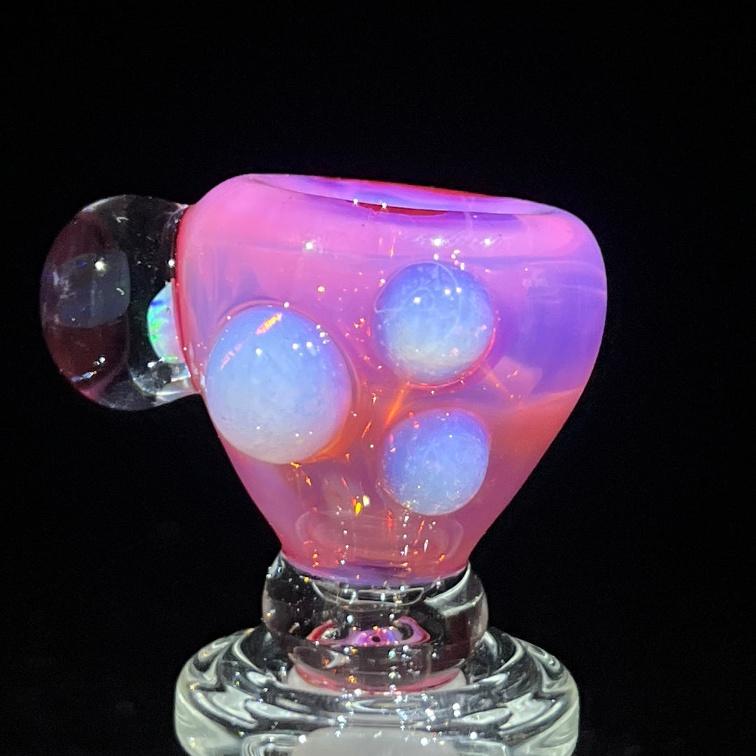 14mm Vibrant Pink Opal PullSlide Accessory Beezy Glass