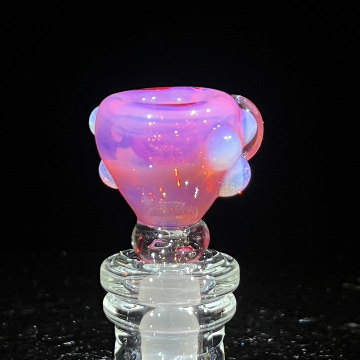 14mm Vibrant Pink Opal PullSlide Accessory Beezy Glass