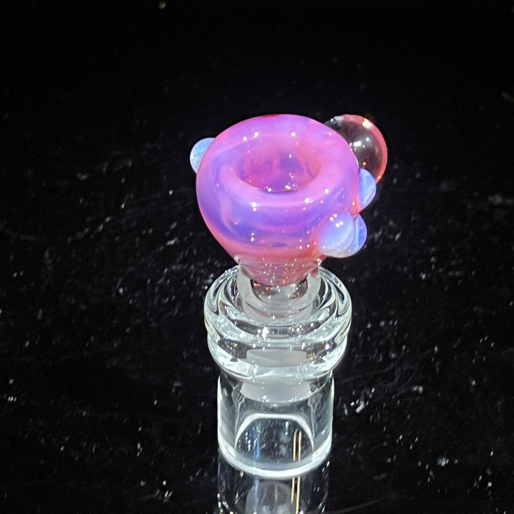 14mm Vibrant Pink Opal PullSlide Accessory Beezy Glass