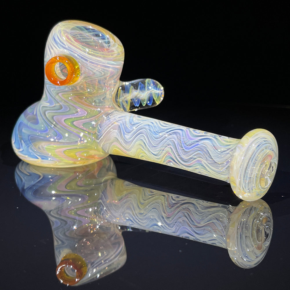 Twisted Fume Hammer Glass Pipe Zafa Glass