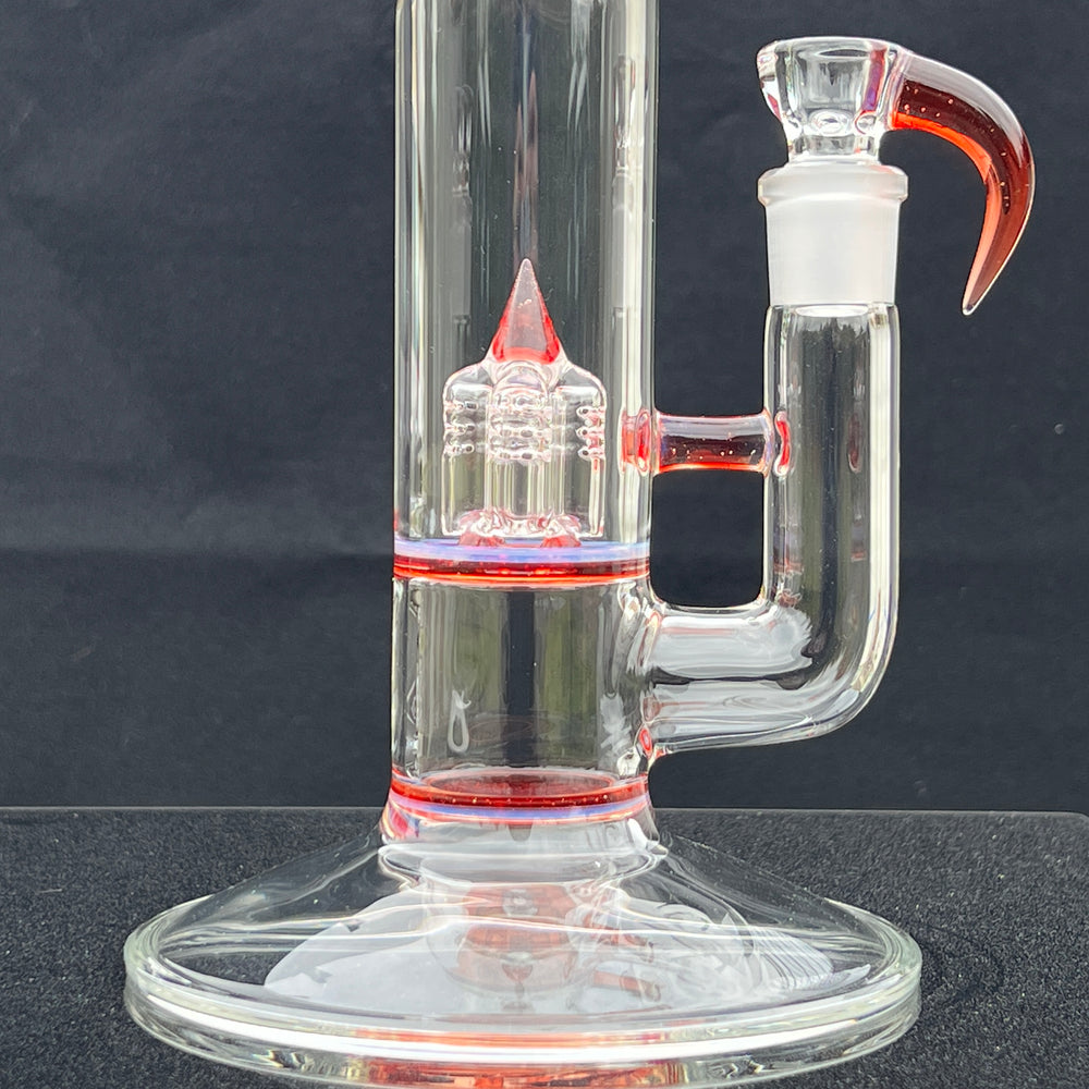 Sovereignty Glass 50x5 Inv4 Perc w/ Seal Accent Glass Pipe Sovereignty Glass