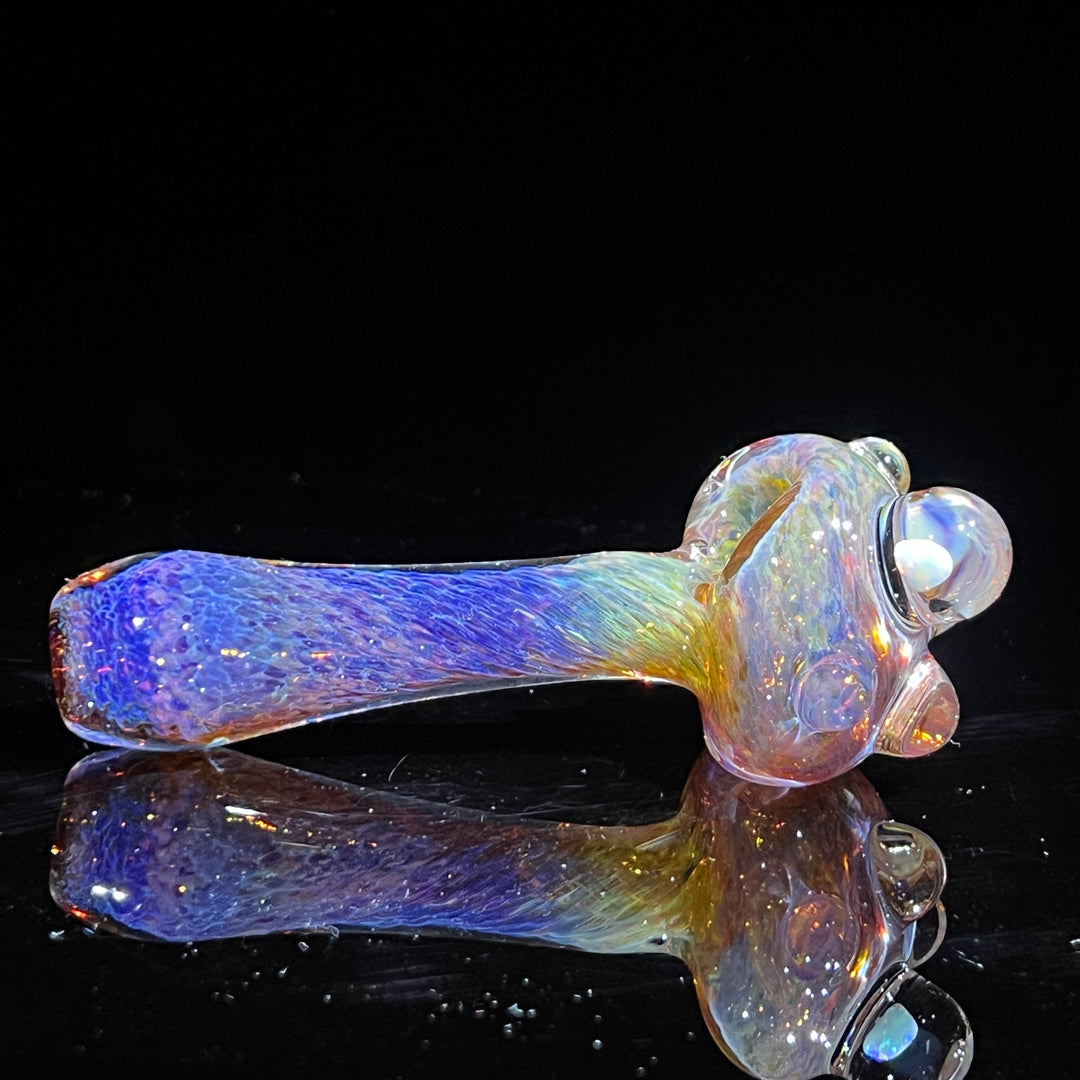 Purple Frit Opal Pipe Glass Pipe Beezy Glass