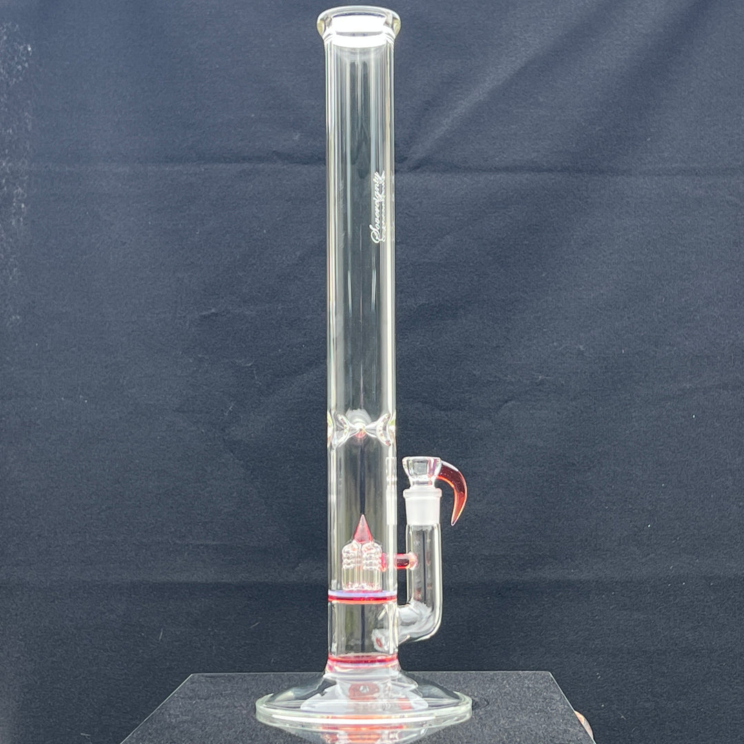 Sovereignty Glass 50x5 Inv4 Perc w/ Seal Accent Glass Pipe Sovereignty Glass