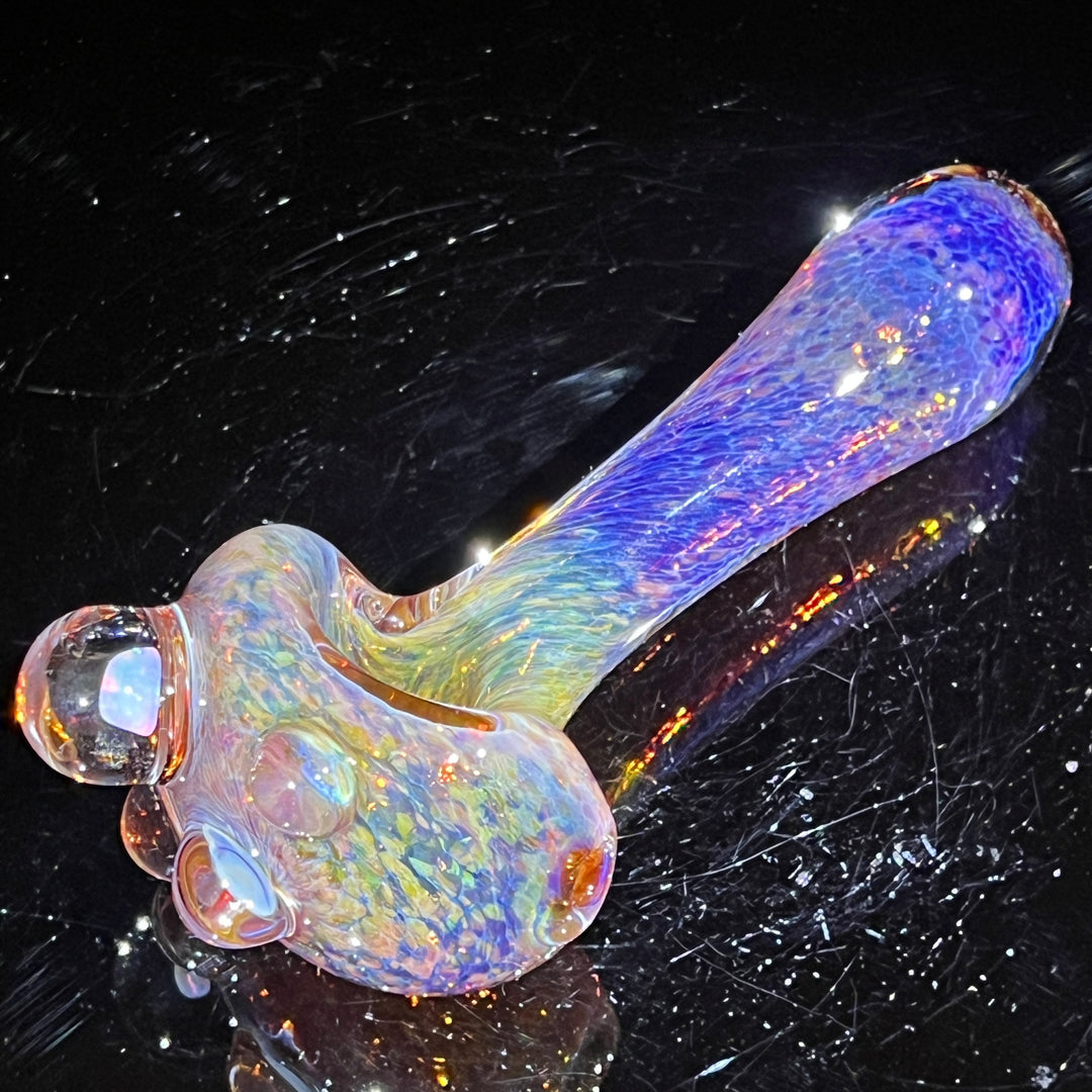 Purple Frit Opal Pipe Glass Pipe Beezy Glass