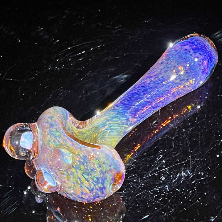 Purple Frit Opal Pipe Glass Pipe Beezy Glass