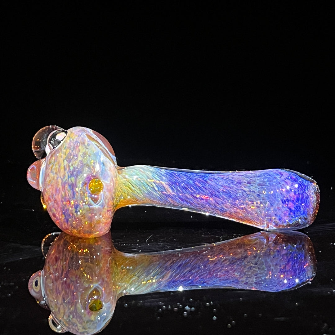 Purple Frit Opal Pipe Glass Pipe Beezy Glass