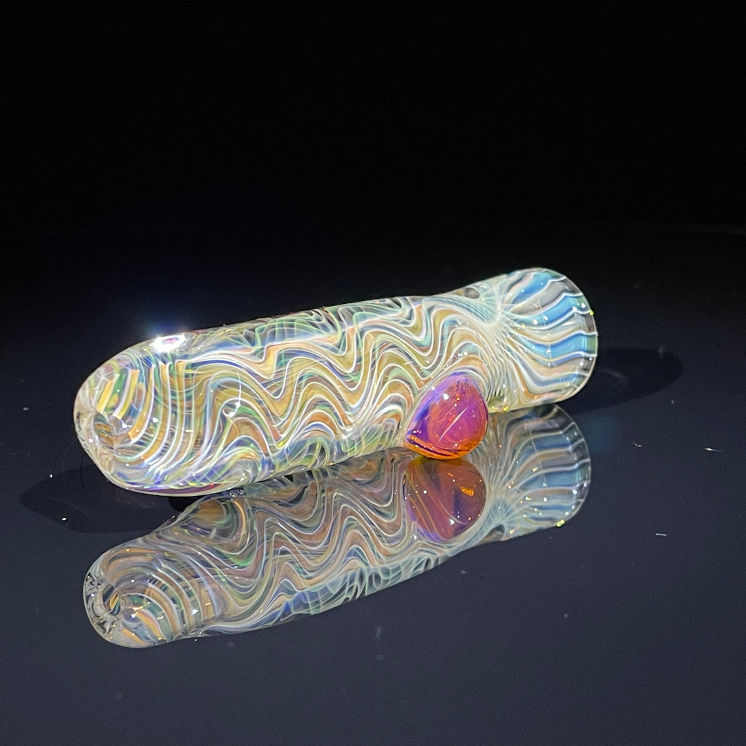 Moon Wave Chillum Glass Pipe Zafa Glass