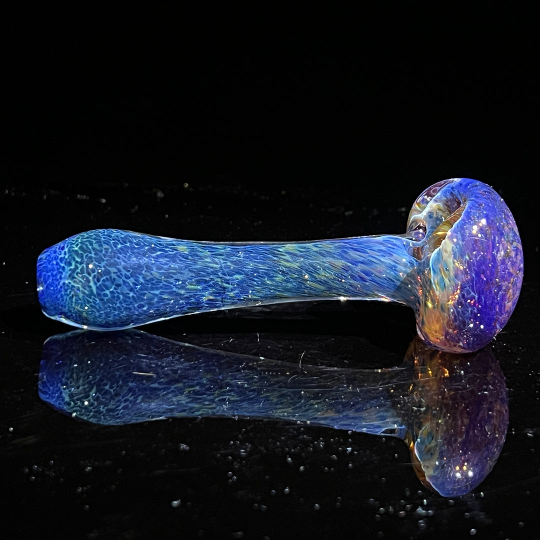 Blue Frit Pipe Glass Pipe Beezy Glass