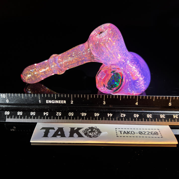 Telemagenta Dichro Bubbler Glass Pipe Tako Glass   